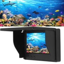 Underwater Fishing Camera with LCD Monitor, 65ft Cable, Waterproof Video Fish Finder for Boat Kayak