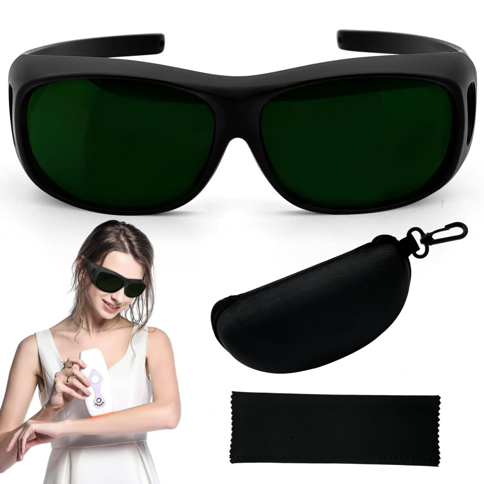 Laser Hair Removal Safety Glasses Ipl 2002000Nm Uv Protection Broad Spectrum Eye Shield 9053599447597