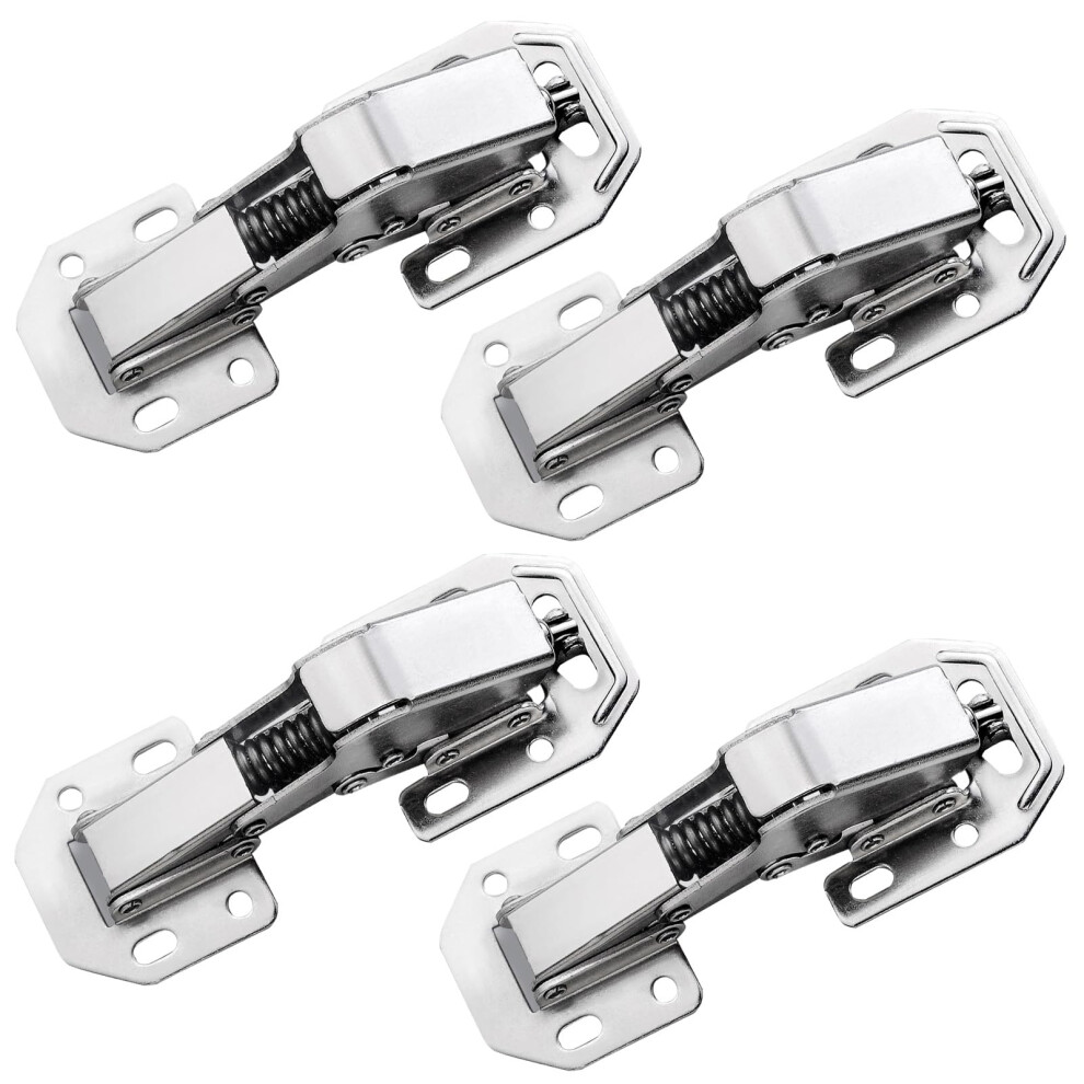 4Pack Soft Close Concealed Cabinet Hinges 90 Frameless Nodrill For Kitchen Cupboards 9053599447634