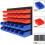 30PCS Wall Mounted Storage Bins & Backboards | Shed Shelving Tool Organiser 10