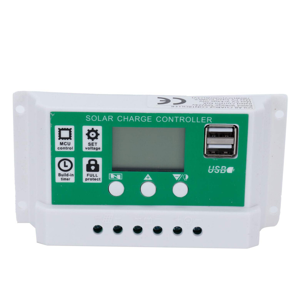 Lcd Solar Charge Controller With AntiâBackflow Protection And RealâTime Display For Efficient Charging 9169991072265