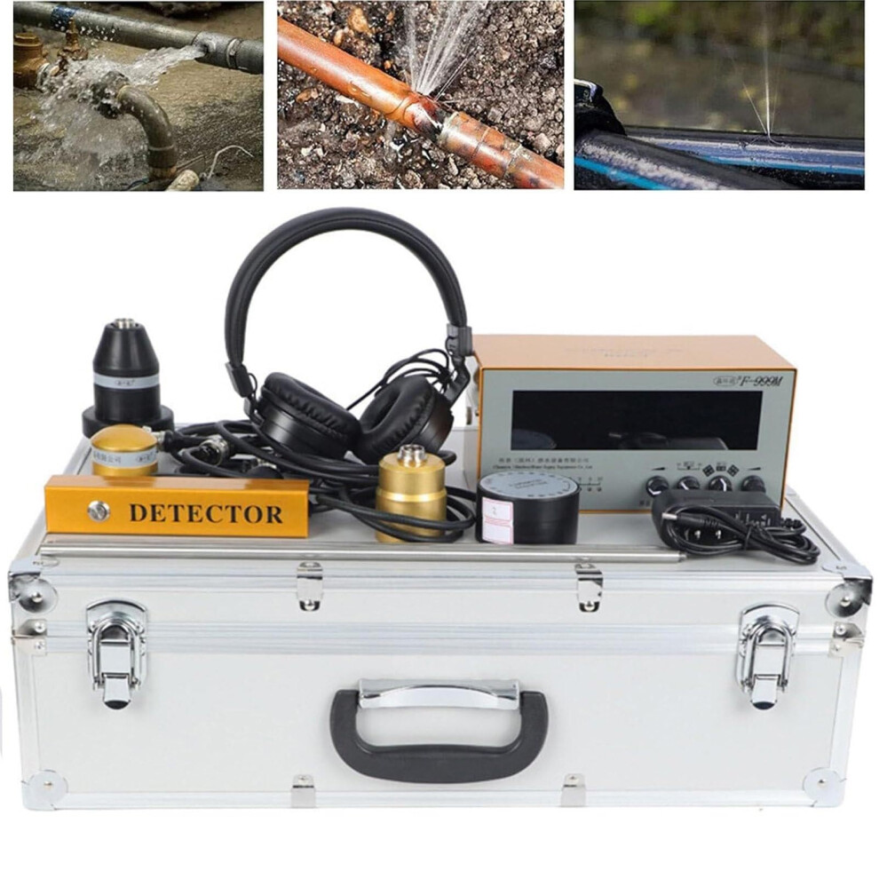 Water Leak Detector With Ultrasonic Technology For Accurate Underground And Pipeline Leak Localization 9053599447771