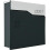 Outdoor Mailbox Weatherproof Locking Galvanized Steel Wall Mount with Key for Secure Mail 1