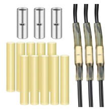 Kit di Giunzione Interrata da 3 Pezzi Kit di Giunzione Della Linea Della Pompa Sommergibile A3C per 10 12 14 AWG con 10 Guaine Termorestringenti