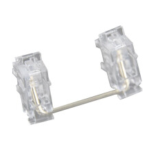Transparante Vergulde Plaat Gemonteerde Stabilisator voor Aangepaste Mechanische Toetsenbordplaat Transparant