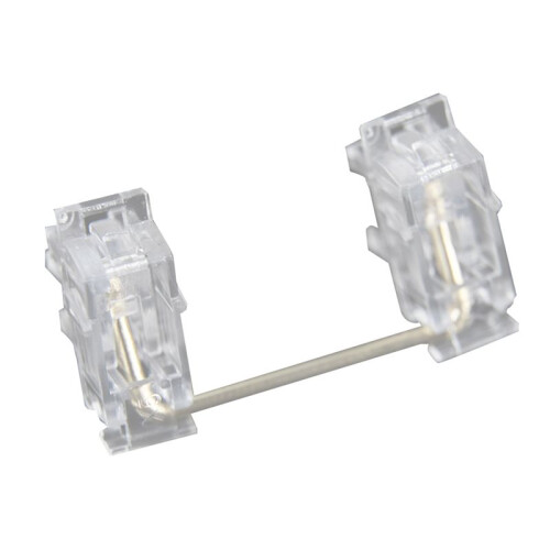 Transparent Gold Plated Plate Mounted Stabilizer for Custom Mechanical Keyboard Plate Transparent