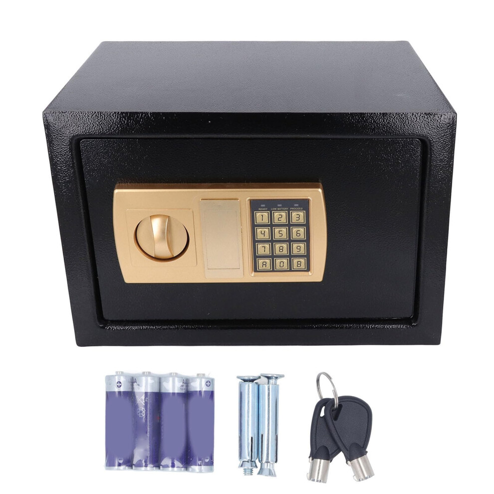 Safe Box With Digital Keypad Lock, Durable Steel Security For Home Office Documents Jewelry Cash 9174973023487