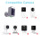 Solar Panel for Outdoor Security Camera,5W Waterproof Solar Panels Charger for Ring Spotlight Cam /Pro 6