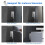 4Pcs Schuko Angled Plug,Flat Plug 250V, Power Plug with Folding Handle, Protective Contact Plug with Screwdrive,EU Plug 2