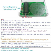 Waves Resonance Generator 7.83Hz Ultralow Frequency Pulse Audio Resonator 0.01Hz-100000Hz Adjustable