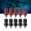 5 Pairs Brass Plated Binding Posts, M6 Thread Terminal, Wide Application, Easy to Distinguish, Strong Conductivity 2