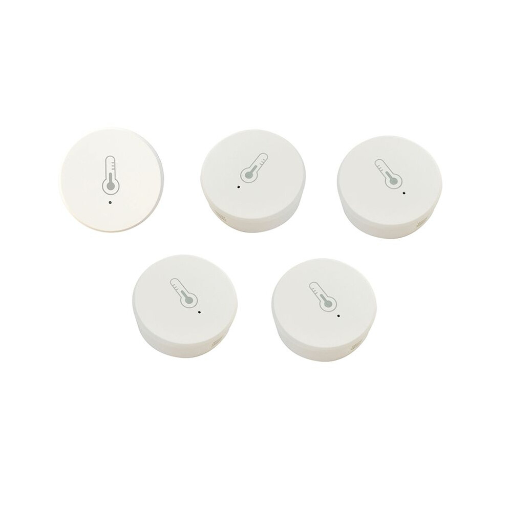 Tuya Zigbee Temperature And Humidity Sensor Voice Control Intelligent Home Hygrometer Real- Monitoring 4711146646385