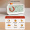 Digital Productivity Visual Clock Digital Visual Count /Down Function Alarm Calendar Display Clock Sound Reminder Kids 2