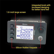 SK150pro Buck Boost Converter Adjustable Voltage Regulator LCD Digital Display Voltage Transformer Power Supply 40V 8A