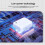 Tuya  Home Sensor ZigBee Temperature and Humidity Sensor App Remote Monitoring Light Sensor Detector 4