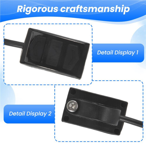 Electric Bicycle  Control Button Handlebar Mount Split Meter Switches Button for LCD Meter E-Bike Accessories