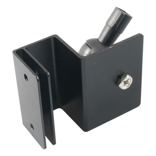 Solar Panel Bracket Black for Car Roof Eave Rain Gutter Special Bracket Solar Panel Aluminum Alloy Bracket 2