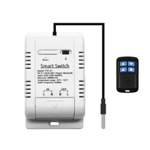 Tuya Life 16A 3000W Relay with Temperature Monitoring Thermostat Sensor RF433 for Alexa