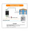 LED Rail Thermostat DC8-24V 2-Way Relay Din Rail Mounted Controller Heating and Cooling Temperature Alarm Controller D 7