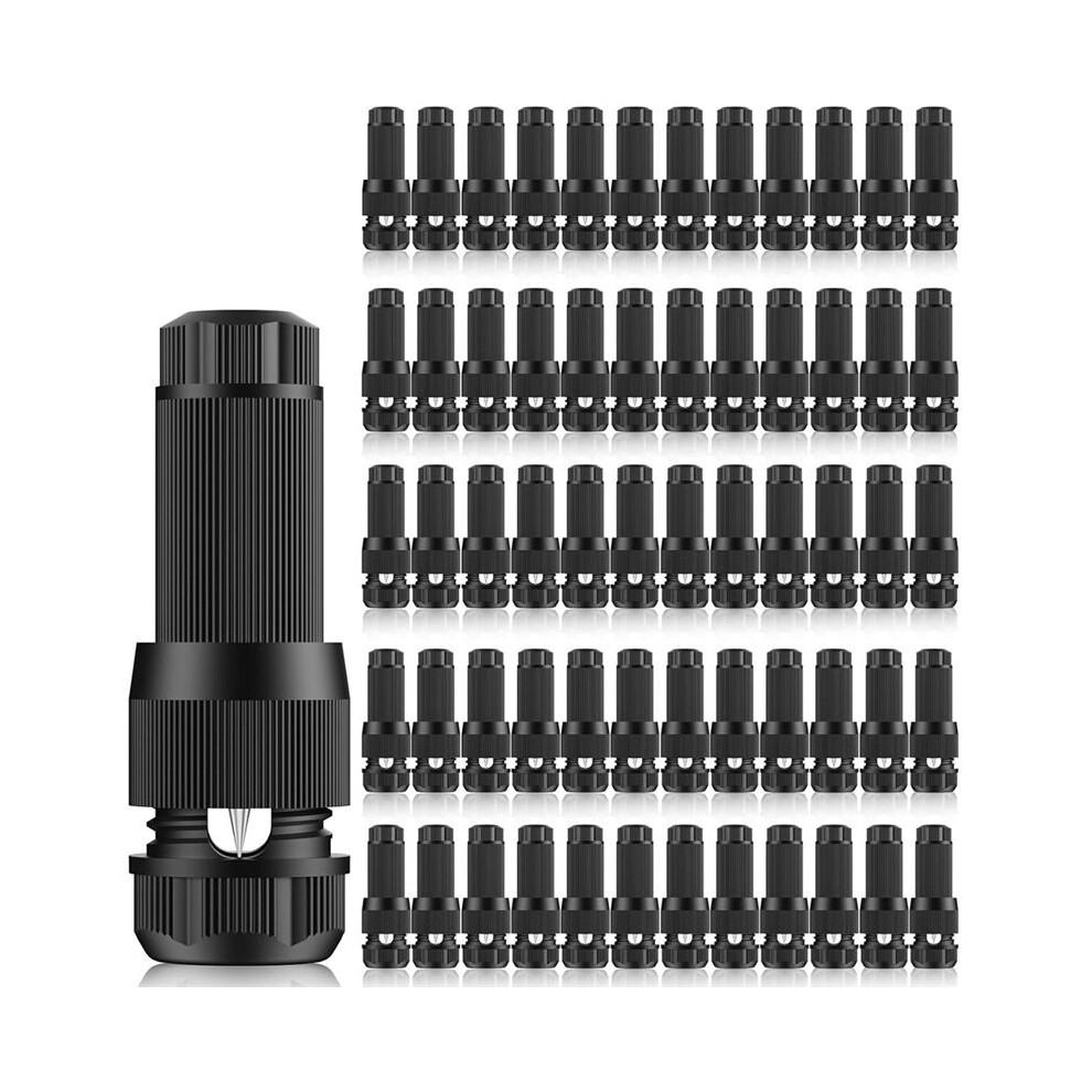 Low Voltage Wire Connectors -12-18 Gauge Waterproof Landscape Lights Connector For Outside Path Light Deck Light Yard A 6033887344268