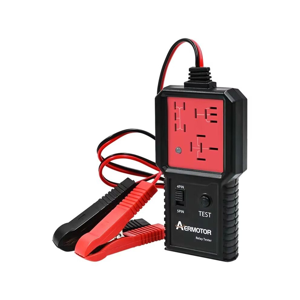 Aermotor 12V/24V Automotive Relay Automotive Relay Short Circuit Tester Auto Battery Checker Electronic Relay Tester 4711827289290