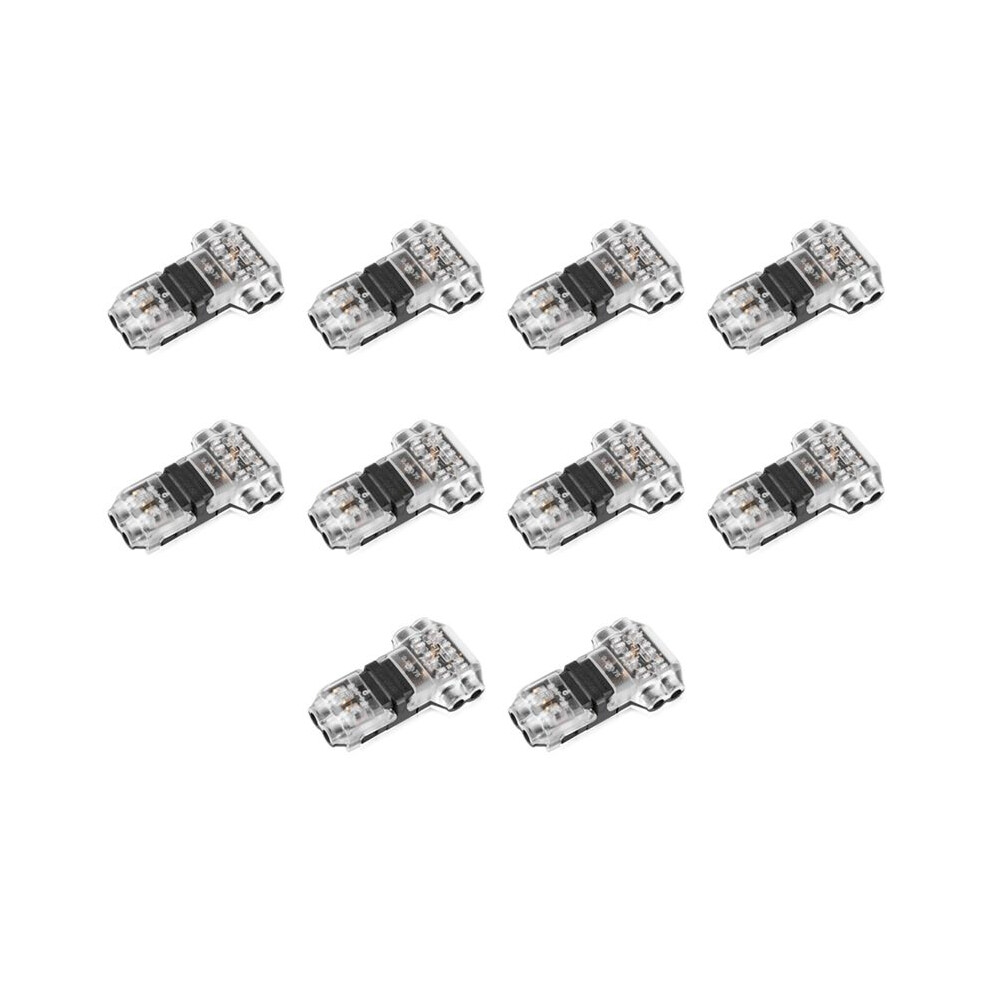 10Pcs Wire Connector, Low Voltage Wire Connector, T-Plug Wire Connector, T-Plug 2-Pin Wire Splice Connector 4711216466950