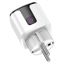 20A  Socket Tuya Wifi  Plug Power AC100-240V Stopcontact Alexa Home Voice Timing Stopcontact Tuya  Life EU PLUG A
