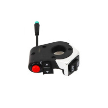 Bouton Marche/Arrêt pour Clignotants, Interrupteur D'Éclairage à 5 Broches pour Scooter Électrique M4 Pro de 10 Pouces, Pièces Étanches