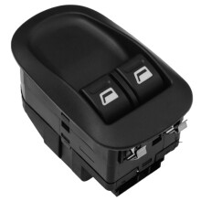 Autofenster-Steuerschalterknopf, Elektrischer Glasheberknopf 6554WQ für 206 1998-2014