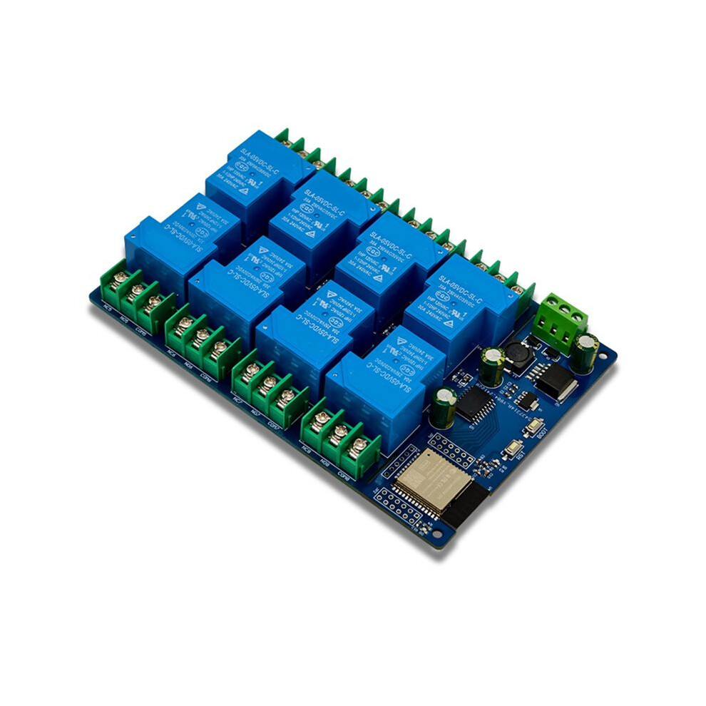8 Channel Relay Module 30A Dc7-28/5V Wifi Relay Module Esp32-Wroom Development Board 4711461624204