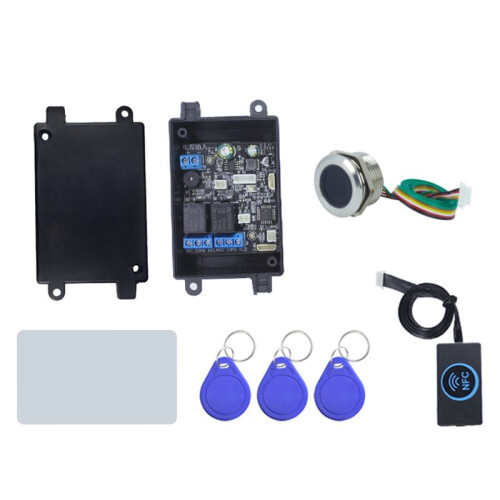 Fingerprint Access Controller Nfc Electric Lock Control Relay Module Ic Card Induction  Bicycle Diy Unlock S4 1