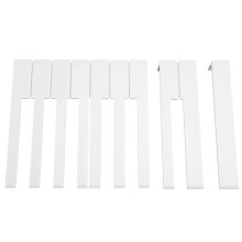 Piano Accessories Kit No Side White Keys Leather the Piece Piano Keys Leather Piano Accessories 51mm