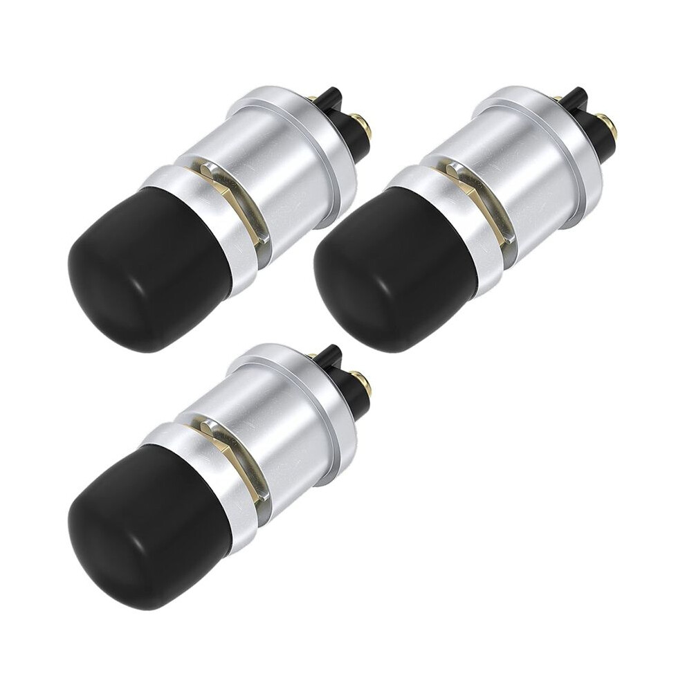 Push Start Button 12V 50A Heavy Duty Momentary Push Button Engine Start Marine Horn Button -3Pcs 6032010377036