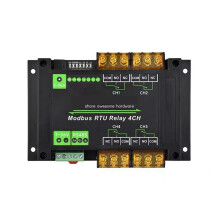 DIN-Schiene 4-Kanal-Relaismodul Modbus RTU-Protokoll RS485 Hochstrom-Relaismodul Verschiedene Isolationsschutzschaltungen