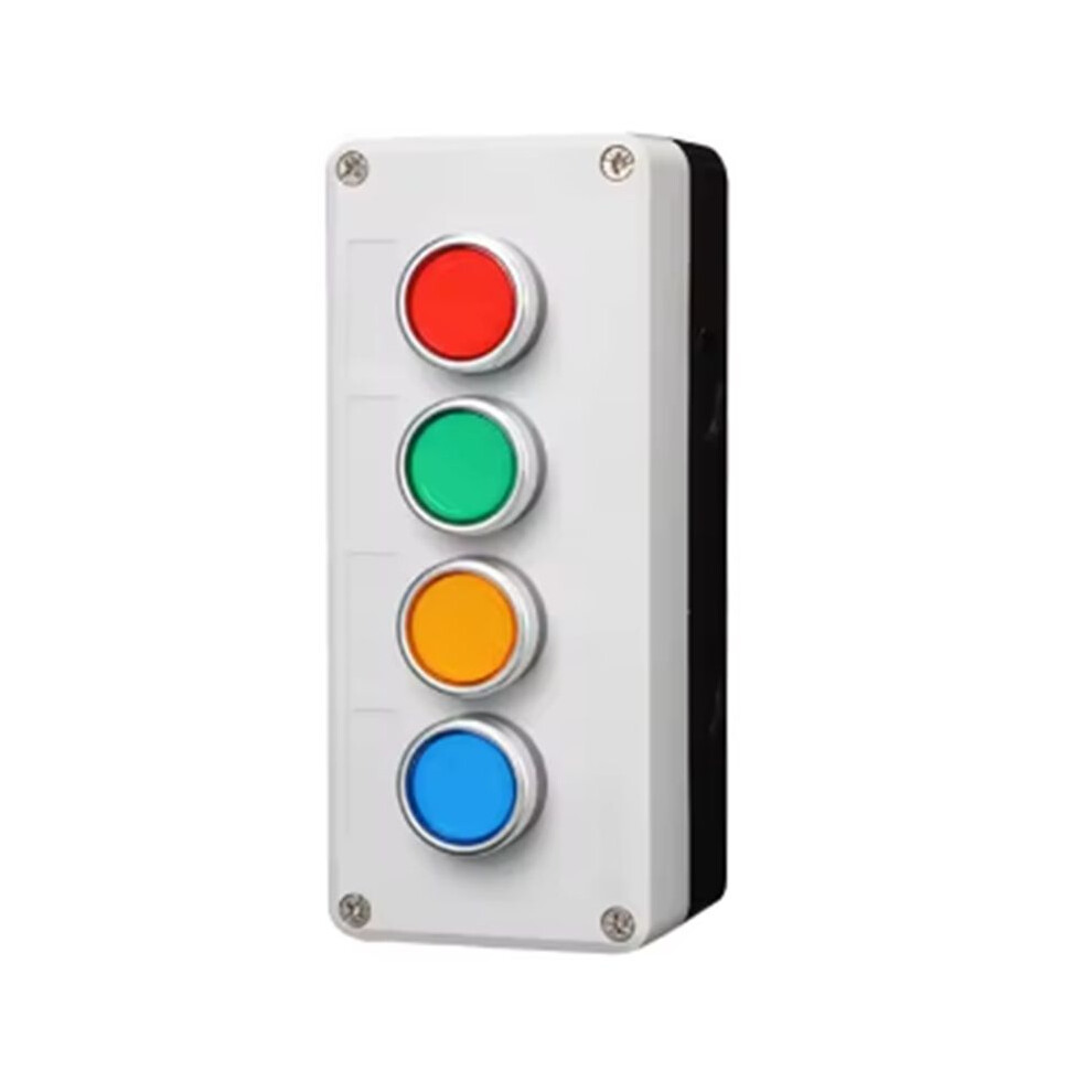 Self-Reset Momentary Waterproof Button Box Emergency Stop Industrial Control Box 6033767583923