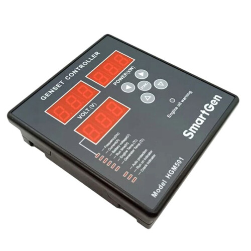 SmartGen HGM501 Controller for Small Gasoline and  Generator Sets, Automatic Start and Stop Control Module Panel 1