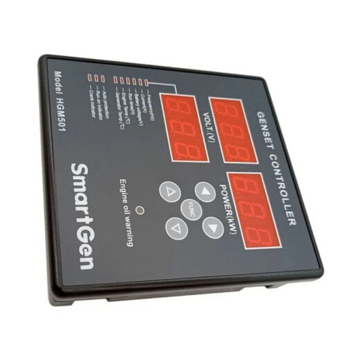 SmartGen HGM501 Controller for Small Gasoline and  Generator Sets, Automatic Start and Stop Control Module Panel 1
