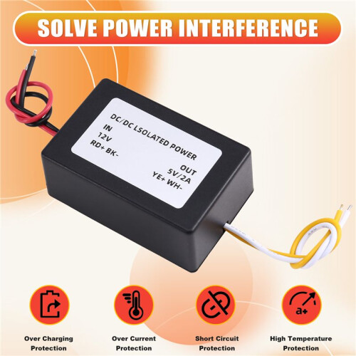 - Power Supply Module  Buck Converter Led Isolated Voltage Stabilized Isolation Anti-Interference A 2