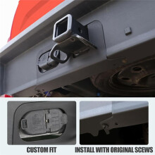 For Maverick 2022-2025 Bumper Cover Plate 4/7-Pin Hitch Protector, Truck Accessories for Towing & Exterior