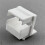 50pcs RJ45  Jack Coupler Wall Plate Patch Panel Blind Plate for RJ 45  Frame RJ45 LC & SC Coupler Black 2