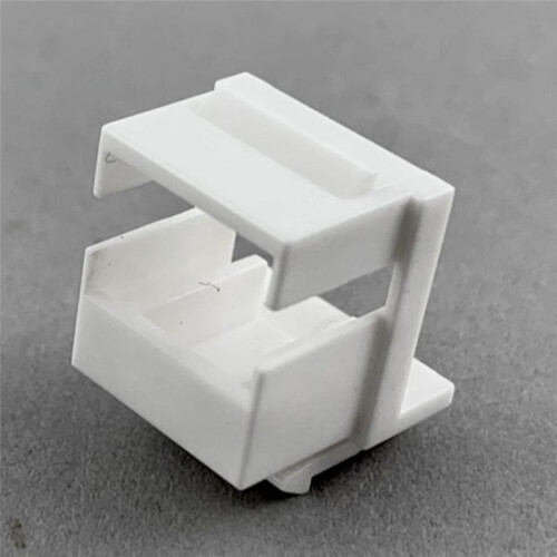 50pcs RJ45  Jack Coupler Wall Plate Patch Panel Blind Plate for RJ 45  Frame RJ45 LC & SC Coupler Black 1