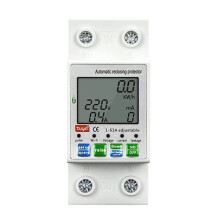 Tuya 63A 2p WIFI  Meter, over/Under Voltage Leakage Current Protector ,  Power Circuit Relay  KWh