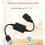 DC5V USB Wireless Remote Control  433mhz RF Drive  LED Light  Motor Bar Reading Light Fan 6