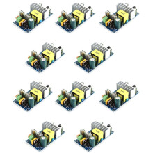10 St. 24V 4A-6A AC- Switchande Nätaggregatsmodul Högeffektsmoduler med Överströms- och Kortslutningsskydd