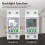 Tuya 63A 2p WIFI  Meter, over/Under Voltage Leakage Current Protector ,  Power Circuit Relay  KWh 8