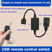 DC5V USB Wireless Remote Control 433mhz RF Drive LED Light Motor Bar Reading Light Fan