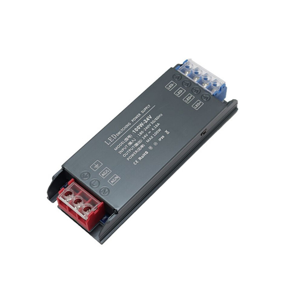 Led Power Supply Ac180-240V Mute Lighting Transformer 100W Led Light Driver Power Adapter With 24V Ac Input 4713300036483