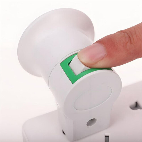 E27 Lamp Socket Adapter with  Plastic Standard Screw-in Socket Outlet Converter Bulbs for Home 1Pcs EU Plug 2