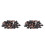 100 Pcs / 2 Position 1P2T SPDT  Panel Slide  Solder Lug SS12F1-G3 1