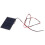 2X 1.5W 12V  Solar Panel Small Cell Module Charger with 1M Wire 3